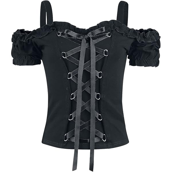 Chejarity Gotico Donna Vestiti Abito lungo da donna sexy in pizzo Abito