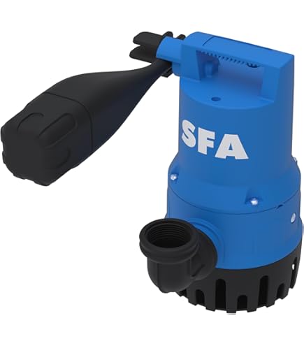 Zelfaanzuigende elektrische pomp serie JESX M6, roestvrij staal, druk- en watervoorziening, 0,44 kW en 0,6 pk, blauw (1690060000