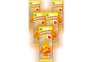 FRESHCAR Wunderbaum Désodorisant Parfum de Voiture Arbre Magique Arbre Parfumé: 5 Pièce + Stylo à Bille light-tribe (Mai-Tai)