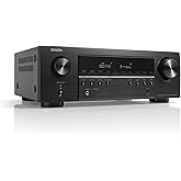 Denon AVC-S670H 5.2 Channel AV Receiver, Dolby Surround Sound, 6 HDMI Inputs and 1 Output, 8K HDMI, Bluetooth, WiFi, AirPlay 
