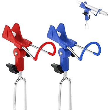 Clips Voor Hengelhouders - Elastisch Opbergsysteem 4 Stuks - Hengelstok Clips Voor Hengelhouders - Elastisch Opbergsysteem 4 Stuks - Hengelstok