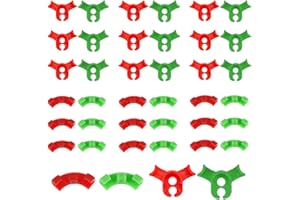 EIYVPRA 40 Stück Pflanzenbieger Lst Clips Pflanzen Clips 90 Grad Low Stress Training Clips Pflanzentrainer für Niedrige Belastung Pflanzenclips Zum Biegen von Pflanzenstämmen Ändern der Wuchsrichtung