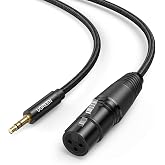 Ugreen 3.5mm to XLR Mikrofon Ses Kablosu &Ouml;rg&uuml;l&uuml; 2 Metre