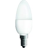 Osram 4052899326453 Led Clb 40 Mum 5.5 W 470 L&uuml;men 2700 Kelvin Sarı Işık E14 Duy Ampul, Sarı, 10.6 x 3.5 x 3.5 cm