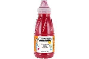 CLÉOPÂTRE CLEOPATRE - Encre à Dessiner Rouge Carmin au format de 250 ml