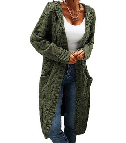 Cardigan Sweaters Damen Strickjacken Bei Amazon Amazon Lange