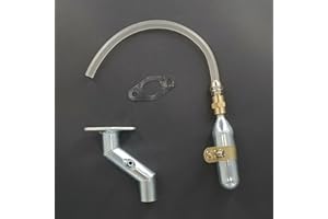 CDHPOWER Fuel Recycling Alum Manifold 32mm/40mm Intake Kit, 2 in 1, 2 Stroke Gas Engine Kit Motorized Bicycle 48cc/66cc/80cc/100cc