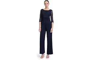 Vera Mont Damen Jumpsuit mit Spitze