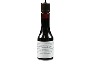 ‎HOBBYBÄCKER.DE Hobbybäcker Aroma Vanille ► Zur Verfeinerung von Pralinen, Eis, Desserts & Cremes, Natürlich Vanillig, Spritzflasche, 100g
