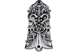 Guyker JA2003 Gitarrenkopfabdeckung mit 2 Löchern, Zinklegierung, Halsstab-Abdeckung für LP Style Gitarrenzubehör, 1 Stück, Antiksilber