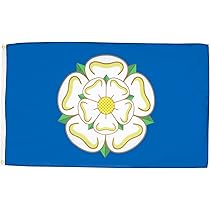 Drapeau 3D Officieux De Comté De North Yorkshire, Angleterre
