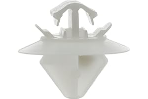 Restagraf - Agrafe de Fixation Carrosserie - Spécial Moulure pour Ceinture de Caisse - Compatible avec Citroën, Fiat, Opel, Peugeot, Toyota - Réf. 42612 - Boîte de 100