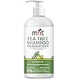 MNT Tea Tree Anti-Dandruff Shampoo 300 ml | Removes Dandruff and Soothe Itchy Scalp | 50% Less Dandruff In Just 2 Weeks | Paraben & Sulfate Free Shampoo | For Men & Women