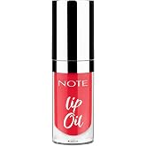 Note Cosmetics Lip Oil 40 Sugar Red Nemlendirici ve Parlatıcı Dudak Bakım Yağı, Kırmızı