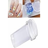 Chermik Kullanımı Kolay Stamper Baskı Seti Silikon Başlıklı Oje Dizayn Set