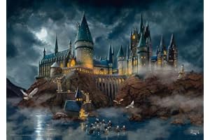 Schmidt Spiele 58577 Thomas Kinkade, Wizarding World, Harry Potter, Château de Poudlard, Puzzle 1000 pièces
