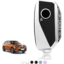 Coque Clé TPU Pour BMW - Protection Télécommande Série 1/2/3/5/7/X/i/M - Doré/Argenté