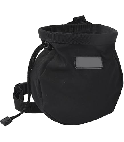 Sac à Magnésie Boulder Grand Format – Chalk Bag Équipement Escalade Amélioré, 4 Poches Zippées, Ceinture Réglable, Pour Grimpeurs Confirmés