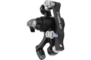 Keenso Disc Brake Caliper, Aluminum Alloy Bicycle Front/Rear Disc Brake Calipers Cycling Accessory for Mountain Bike Road Bike