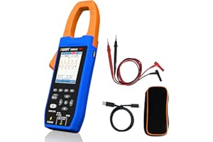 OWON CMS061 AC/DC Stromzange 600A, Schreiberfunktion, Oszilloskopfunktion 3 in 1, 20000 Count True RMS Auto-ranging, Alarmfunktion, NCV Funktion, Bluetooth Stromzange für Elektrofahrzeuge