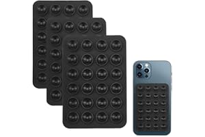 QEQSHQO 3 pièces,mains libres,auto-adhésif,amovible,compatible avec tous les iPhone et Android téléphones portables,Lot de coques de téléphone à ventouse en silicone,support antidérapant