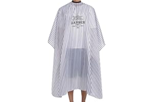 ZETILING Capa para Cortar el Cabello, Bufanda de Peluquería, Delantal de Peluquería Capa Protectora para Peluquería, Peluquería Peluquería Envoltura de Tela de Nailon para Clientes