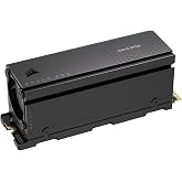 CORSAIR MP700 PRO 4TB M.2 PCIe Gen5 x4 NVMe 2.0 SSD, Hava Soğutuculu, 12.400 MB/s Okuma, TLC NAND - Siyah (CSSD-F4000GBMP700P