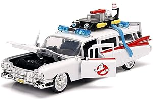 Jada JA99731 Ghostbusters Hollywood Rides 1:24 ECTO-1, multicolore, taglia unica