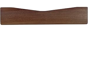 YMDK Ergonomische Handgelenkauflage aus Holz, Massivholz, Walnuss, für Keychron Q10