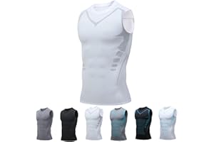 BERISYIOS Duneva Abnehmweste, Vitalvest Abnehmweste, Herren Abnehmen Weste KöRperformendes Bauch-Weg Kompressions Shapewear