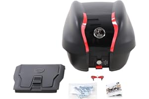 HEPCO & BECKER Journey-Topcase 30 schwarz mit Universalpalette für Fremdträger (perfekt als Rollertopcase)