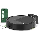 iRobot Roomba 115 Combo, 2in1 Robot Vacuum and Floor Scrub, 15,000 Pascal Suction Power, Flexible Side Brush, Extended Mop, C