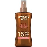 HAWAIIAN TROPIC - Protective Dry Oil Spray SPF 15 | Coconut and Guava | 200 ml