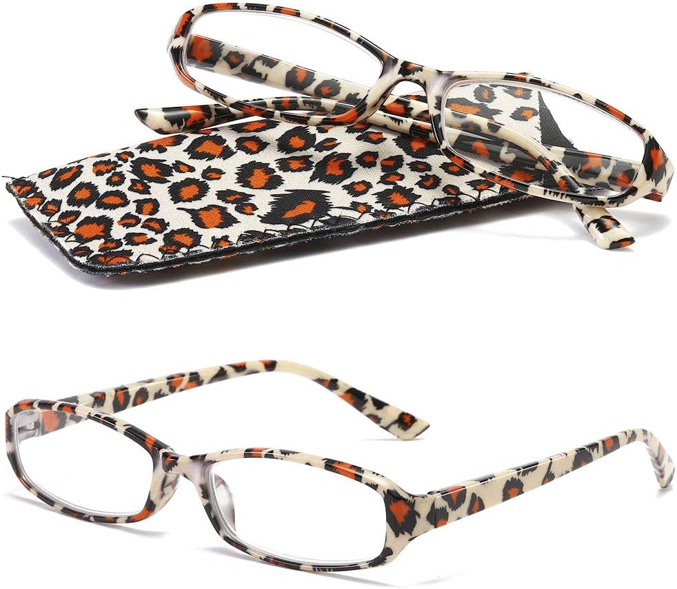 VEVESMUNDO Gafas de Lectura Mujer Hombre Compactas Portatiles Flores Anteojos Para Leer con Colores Bolsillo 1.0 1.25 1.5 1.75 2.0 2.25 2.5 2.75 3.0 3.5 4.0
