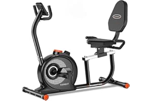 VANNECT Recumbent Exercise Bike for Home Use, 16 Level Resistance Recumbent Bike with 400LBS Weight Capacity, Upgraded Magnetic Recumbent Bikes with Smart APP& LCD Monitor, Adjustable Seat