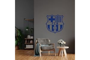 VIPOL Escudo Barça. Vinilo decorativo, Azul (120x120 Azul)