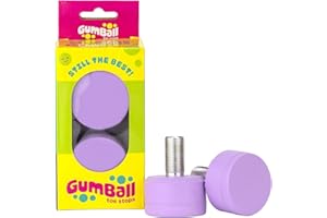 Antik Skates Gumball V2 Roller Derby Toe Stops - Multiple Colours and Hardnesses (Pair)