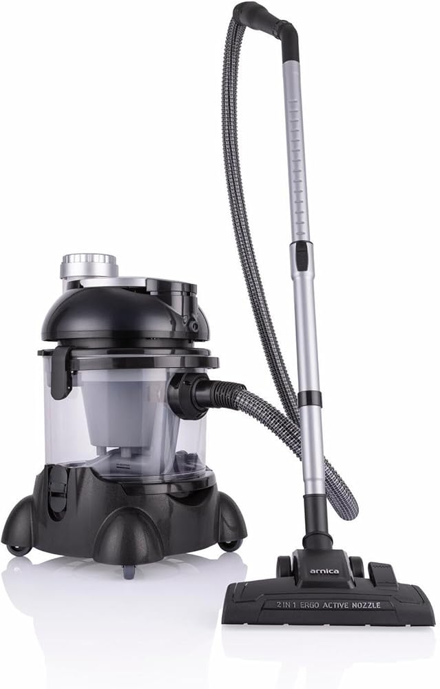 Hydra Rain Plus 2400 W Halı Yıkama Makinesi Gümüş Siyah