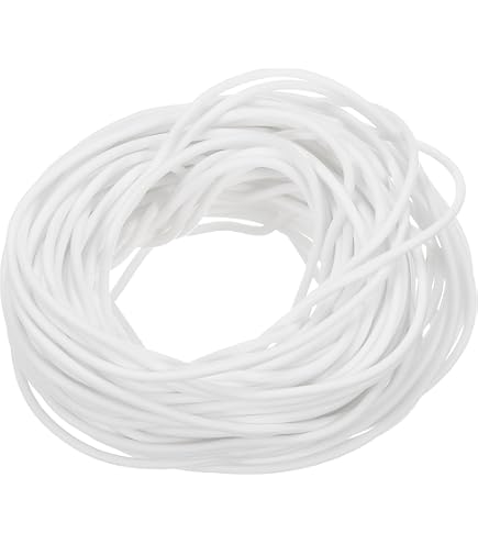 Nastro Sigillante Schiuma Silicone 3 Metri - Guarnizione Rotonda Diametro 7.5mm Per Isolamento E Tenuta