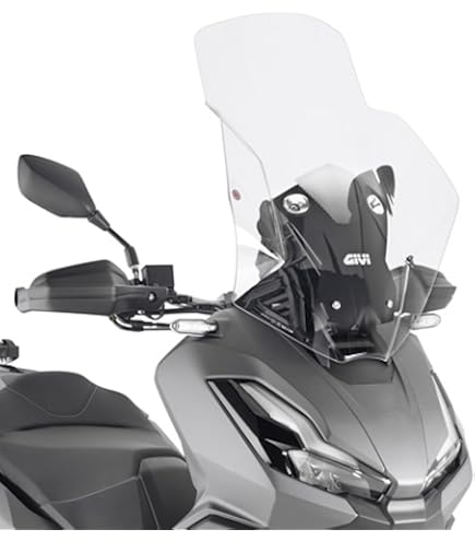Puig 21176F Tourenscheibe Stark Getönt – Für Motorrad & Adventure – 4 Mm Acryl Mit UV-Schutz – Aerodynamisches Design – Einfache Montage