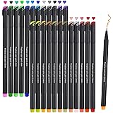 Fineliners Pens, Beupro Fineliner Color Pen Set Sketch Writing Drawing Pens for Bullet Journal Note Taking and Coloring Books