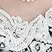DSD09 2015 The New Chiffon Lace Splice Bottoming shirt Women Embroidered Long-sleeved T-shirts (S, BLACK)