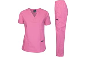 DAGACCI MEDICAL UNIFORM Dagacci Scrubs Medical Uniform Women and Man Scrubs Set Medical Scrubs Top and Pants