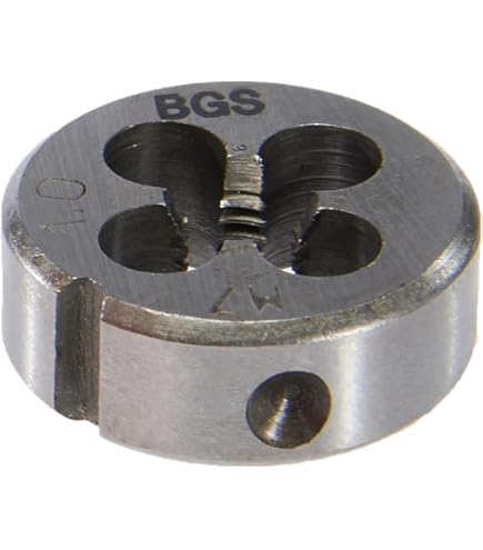 QUARKZMAN Schroefdraadboor voor metrische schroefdraad, M6 x 1 H2, links, 100 mm, reparatiegereedschap voor het frezen van schroefdraad voor rechte fluit, extra lang