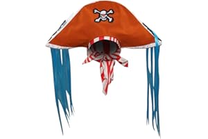 Daiendi Buggy Hat Pirate Clown Buggy Cosplay Costume Men Anime Cosplay Props Buggy Headwear Halloween Masquerade