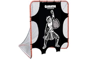 GLADIATOR LACROSSE Lacrosse Goal Target Shooter Beginner Intermediate Level - Gladiator design
