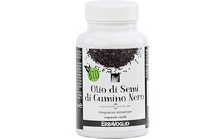 Erbavoglio Perle di Olio di Cumino Nero Bio - 90 gr