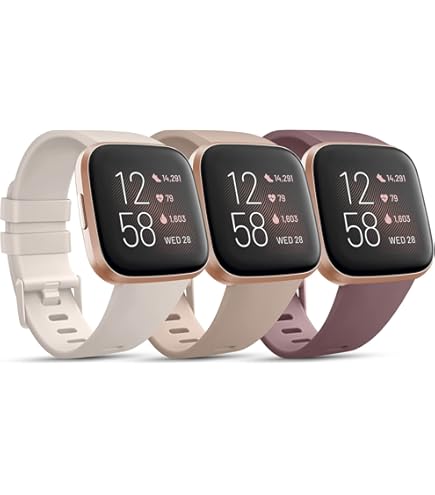 Fitbit Versa 4-Pack Lite Screen Protectors Ultra Thin TPU Full