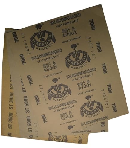 Rouleau Papier Abrasif STARCKE 641PF Grain 120 - Tissu Flexible Pour Ponçage Métal, Bois Et Finition