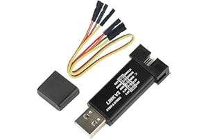 Aideepen Émulateur St-Link V2 pour STM8 STM32, téléchargeur et programmateur avec câbles Dupont